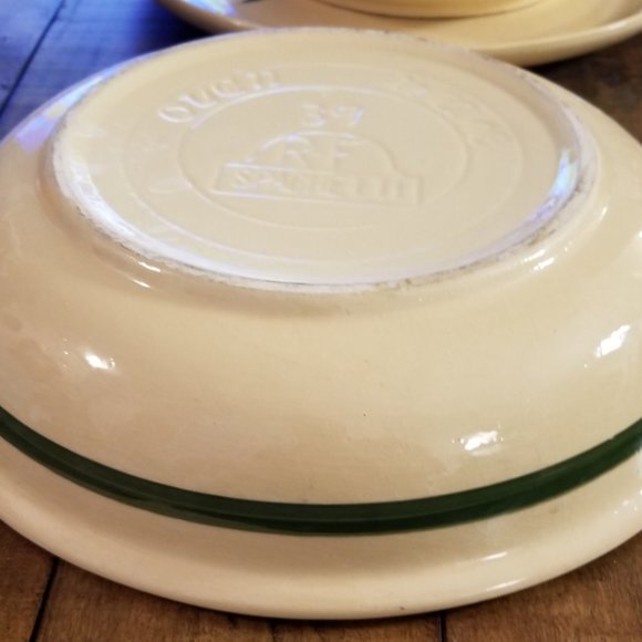 Vintage Watt Pottery Apple #39 Spaghetti Bowl - Picture 3 of 6